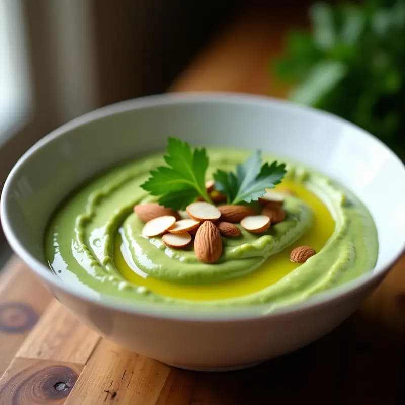 Crema Fría de Aguacate y Espinacas con Yogur: Receta Alta en Proteína y Sin Cocinar
