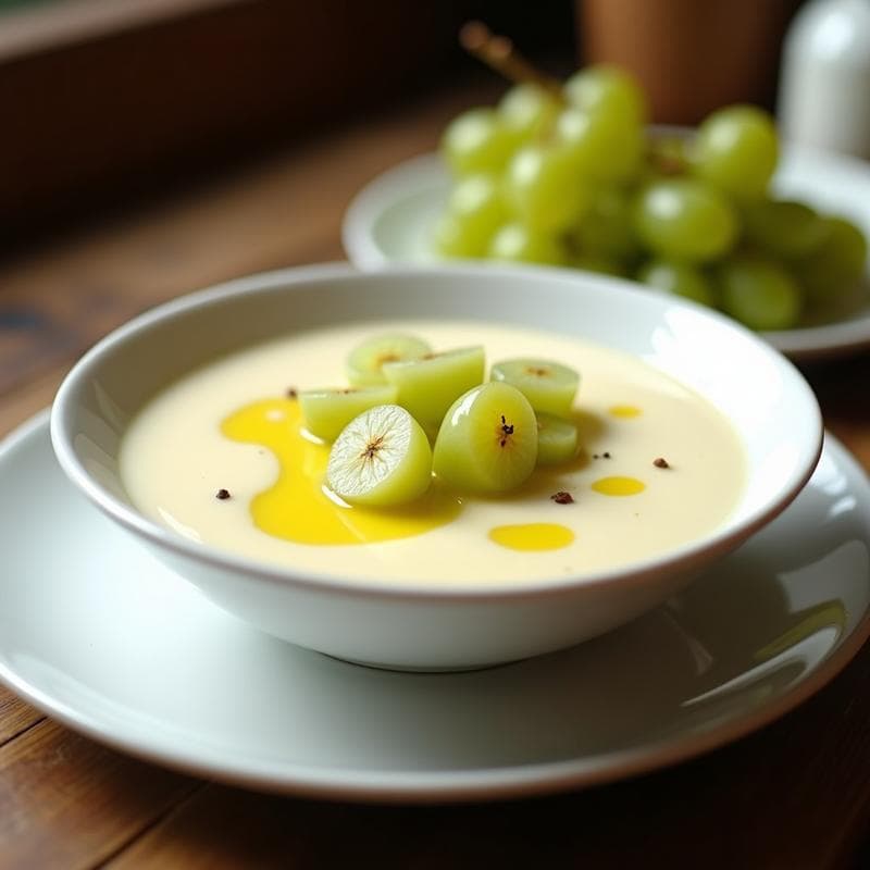 Ajo Blanco Cordobés: Receta Tradicional de Crema Fría en 10 Minutos