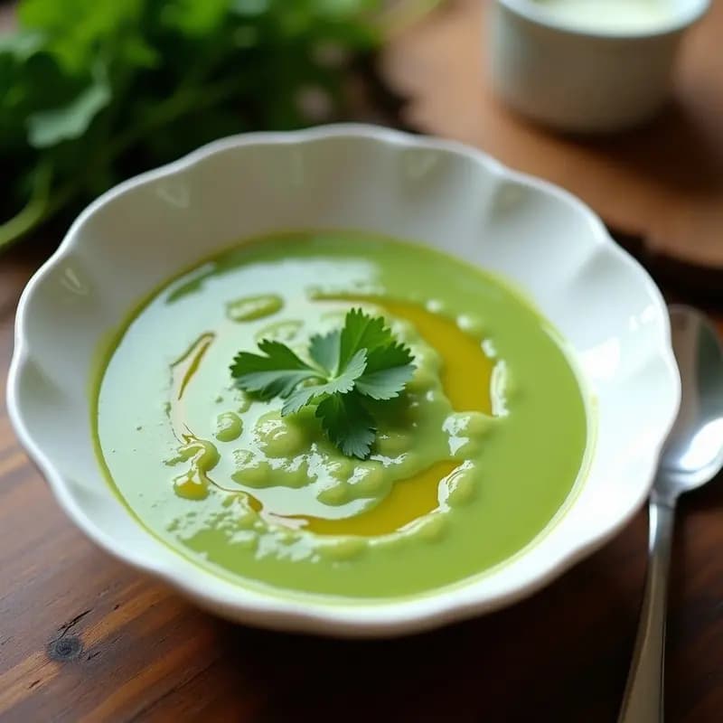 Crema Fría de Calabacín y Espinacas: Receta Ligera y Depurativa en 15 Minutos