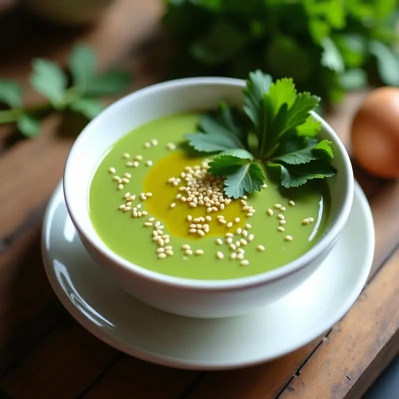 Crema Fría de Espinaca y Aguacate: Receta Sin Lactosa y Alta en Nutrientes en 10 Minutos