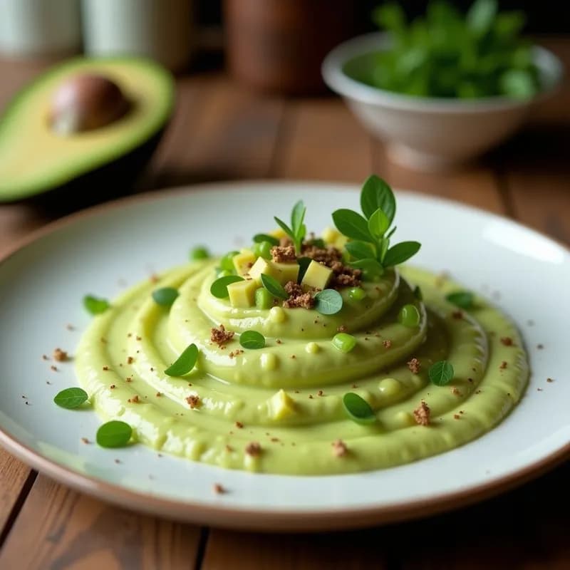 Crema Fría de Espinacas y Aguacate: Receta Vegana Sin Cocción en 10 Minutos