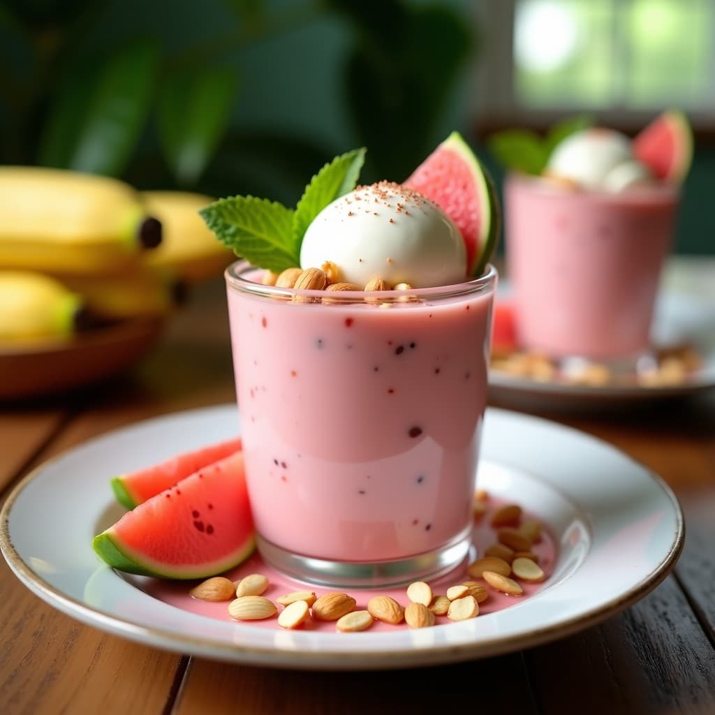 Crema Fría de Guayaba y Jengibre con Helado de Yogur Griego: Receta Colombiana Refrescante