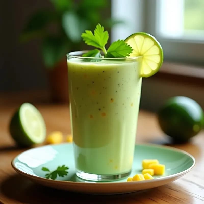 Crema Fría de Jochi y Palta: Receta Peruana Refrescante en 10 Minutos sin Cocinar