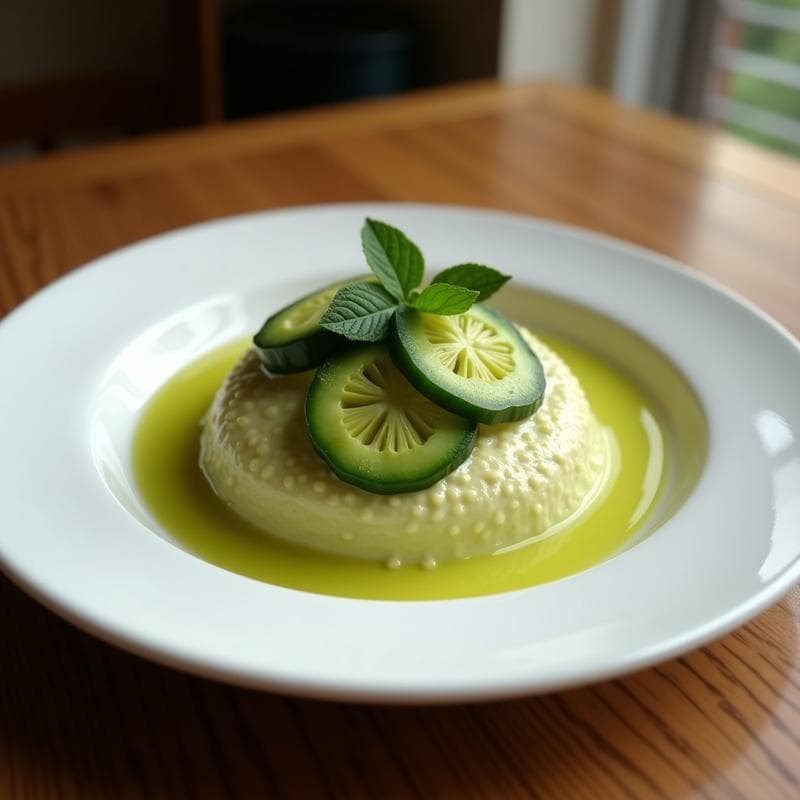 Crema Fría de Pepino y Aguacate con Menta: Receta Sin Lactosa para el Verano