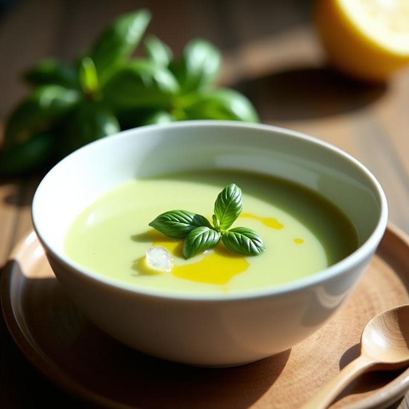 Crema Fría de Pespino y Albahaca: Receta Express en Airfryer para Verano