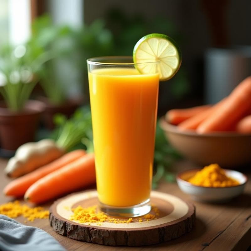 Crema Fría de Zanahoria, Jengibre y Cúrcuma: Receta Detox en 15 Minutos Sin Cocinar