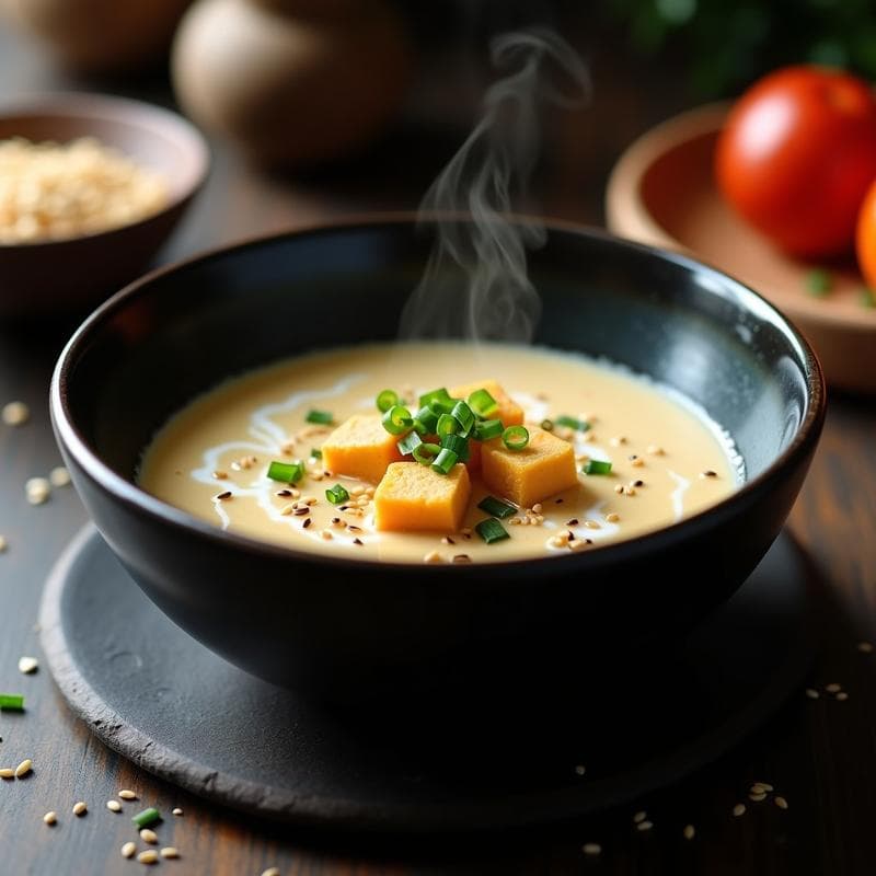 Crema de Hongo Negro Chino Vegana: Receta Exótica y Reconfortante en 30 Minutos