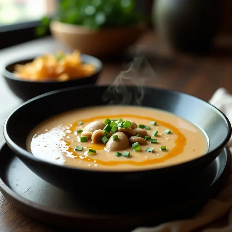 Crema de Hongos Shitake con Jengibre: Receta en Thermomix Antinflamatoria y Rápida