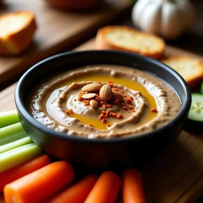 Crema de Pan Tostado con Ajo Negro: Receta Vegana y Sin Gluten en 20 Minutos
