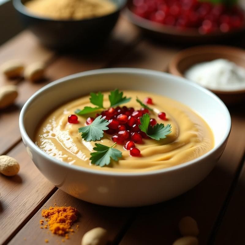Crema de Pasta de Cacahuete con Especias Marroquíes: Receta Vegana y Ultraconfortante en 15 Minutos