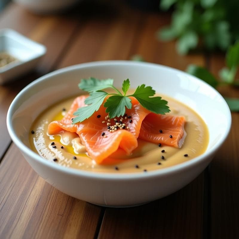 Crema de Pasta de Cacahuete y Salmón Ahumado: Receta Ultracremosa con Toque Gourmet en 15 Minutos