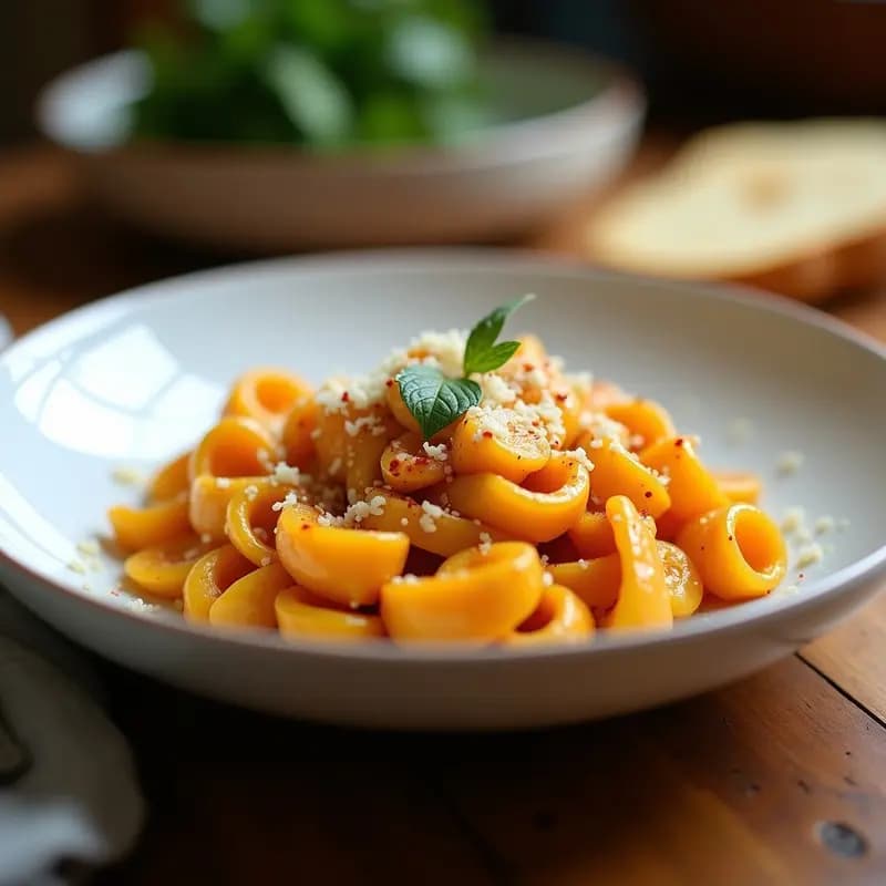 Crema de Pasta con Calabaza Ahumada: Receta en Airfryer que Ahorra Tiempo y Energía