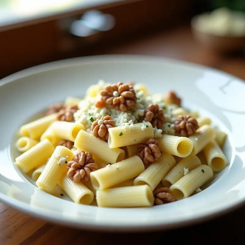 Crema de Pasta con Coliflor y Gorgonzola: Receta Rápida y Sin Lactosa Opcional