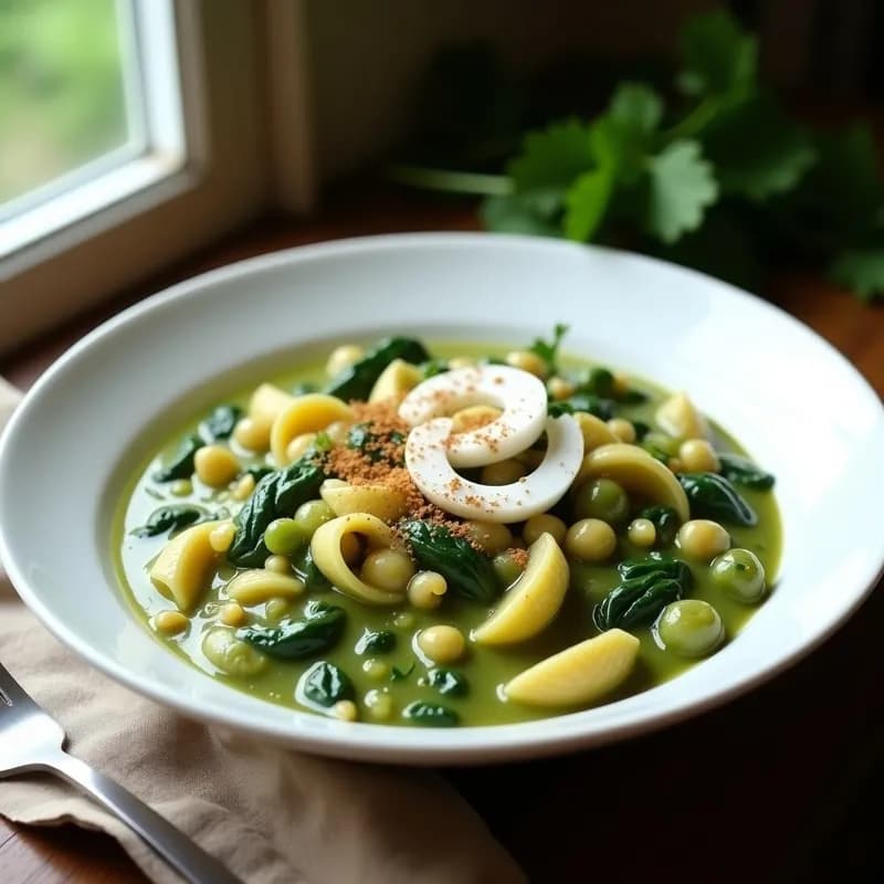 Crema de Pasta con Espinacas: Receta Alta en Proteína y Sin Lactosa en 20 Minutos