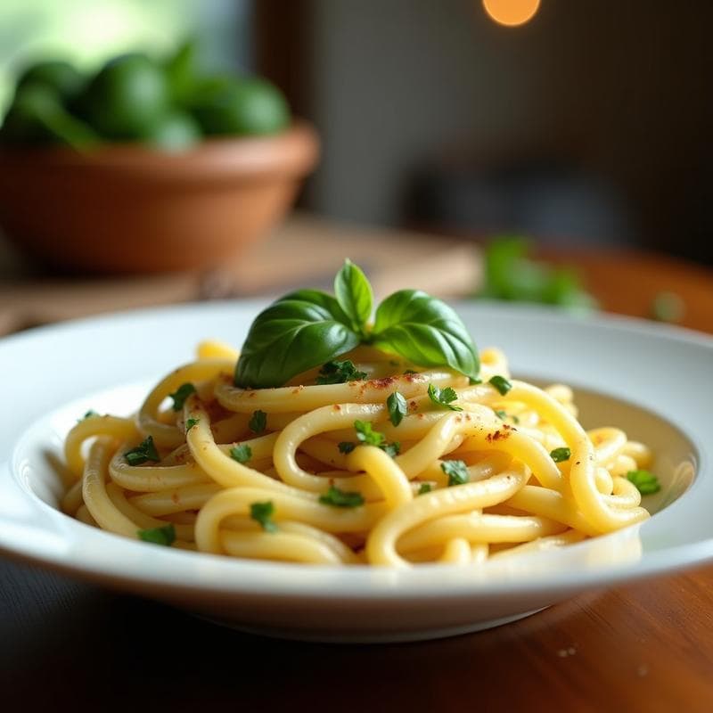 Crema de Pasta con Hierbas Frescas: Receta en Airfryer Ultracremosa en 15 Minutos