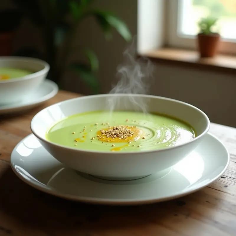 Crema de Brócoli y Coliflor al Pastel: Receta Ligera en Airfryer sin Lácteos