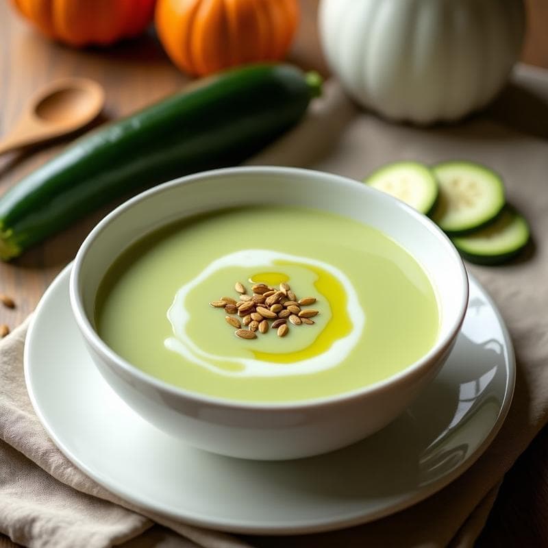 Crema de Calabacín al Pastel: Receta en Thermomix Suave y Sedosa en 20 Minutos