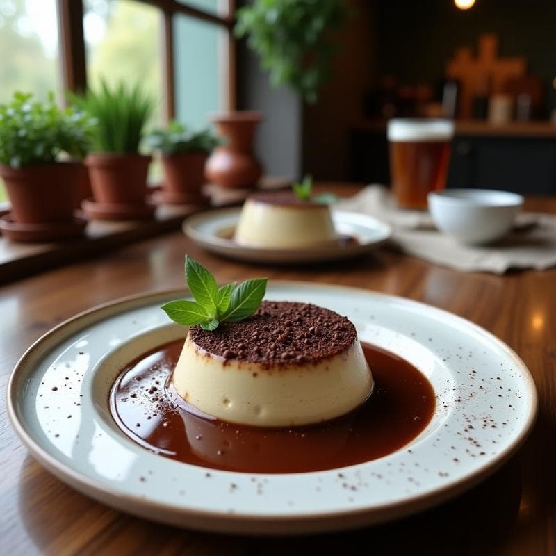 Crema Pastelera de Café y Cacao: Receta Vegana Sin Horno y Sin Azúcar
