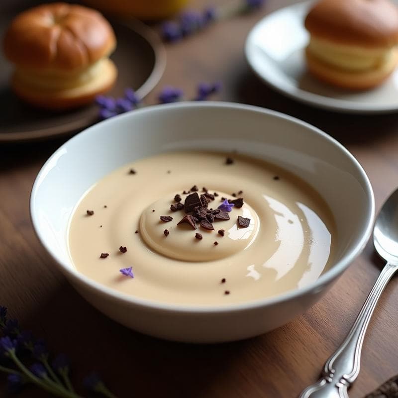 Crema Pastelera de Café y Lavanda: Receta en Airfryer Sin Horno y Aromática