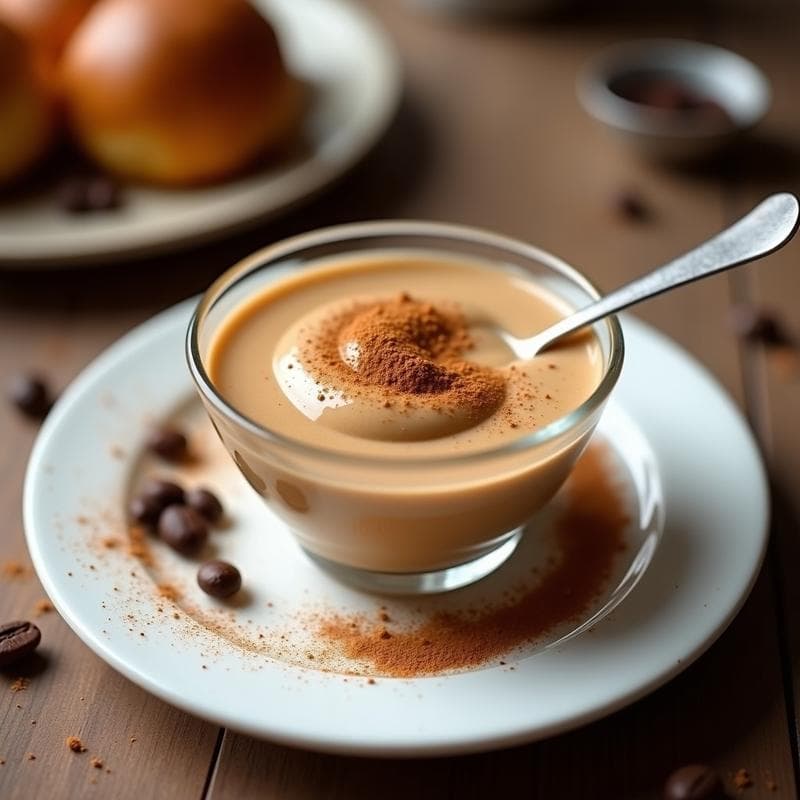 Crema Pastelera de Café Moka: Receta en Airfryer Sin Baño María y Ultracremosa