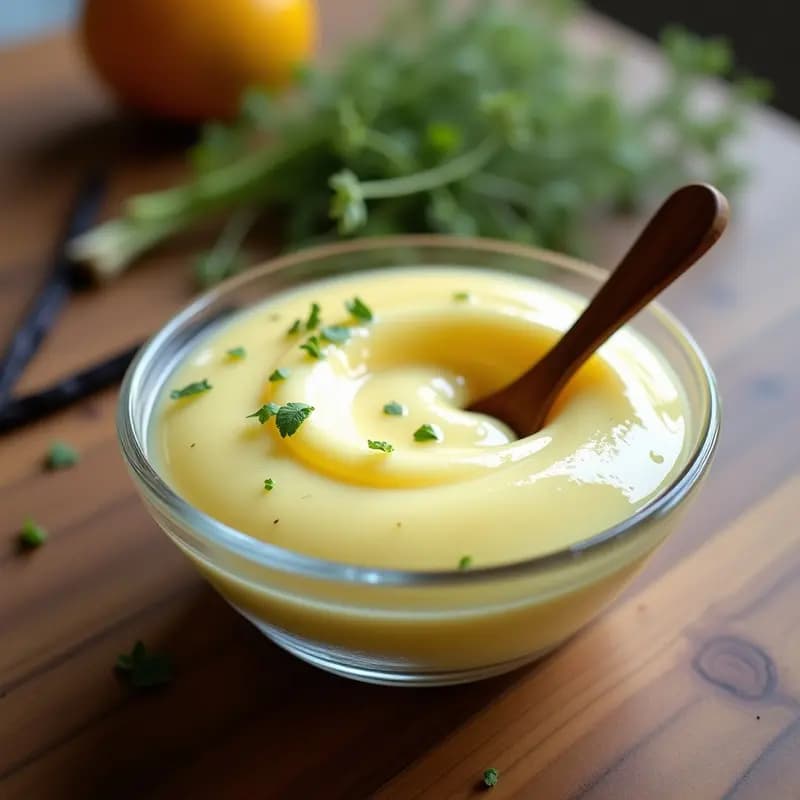 Crema Pastelera con Citronella: Receta en Thermomix con Toque Exótico en 15 Minutos