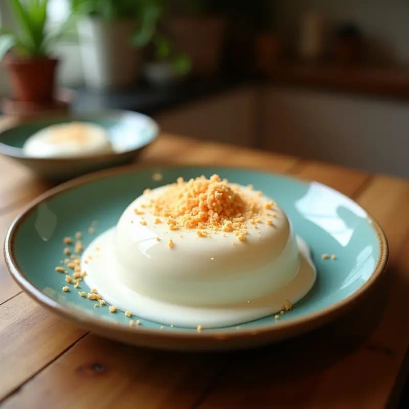 Crema Pastelera de Coco y Leche Merengada: Receta Sin Huevo y Alta en Proteína