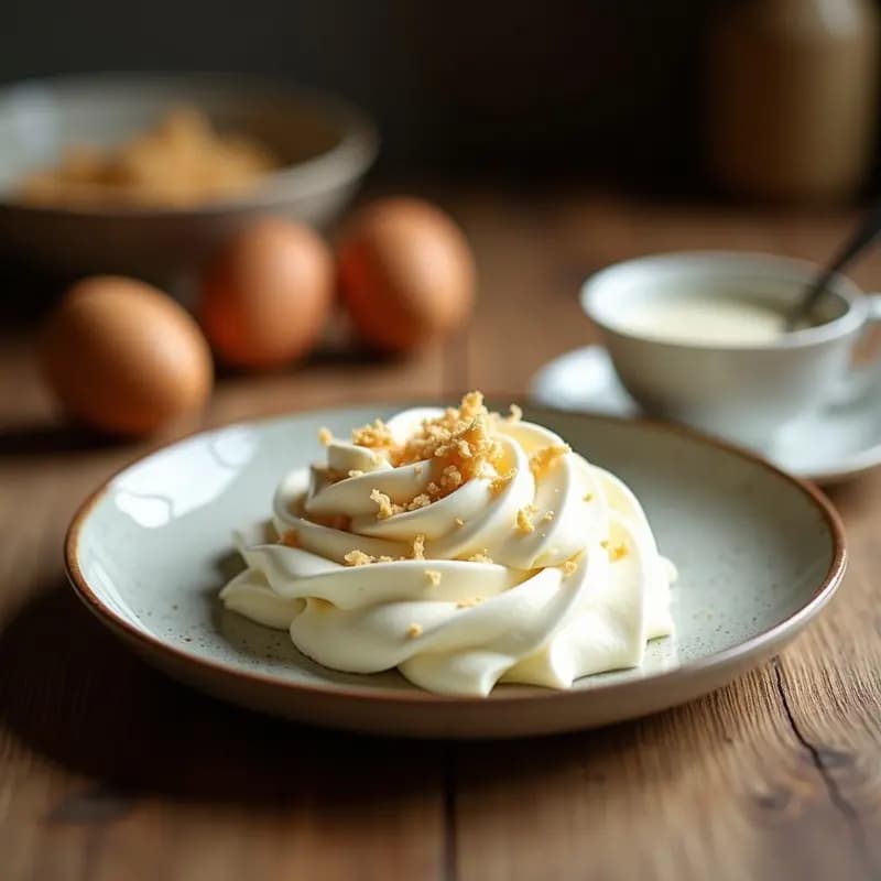 Crema Pastelera de Coco y Vainilla Sin Azúcar: Postre Esponjoso en 15 Minutos