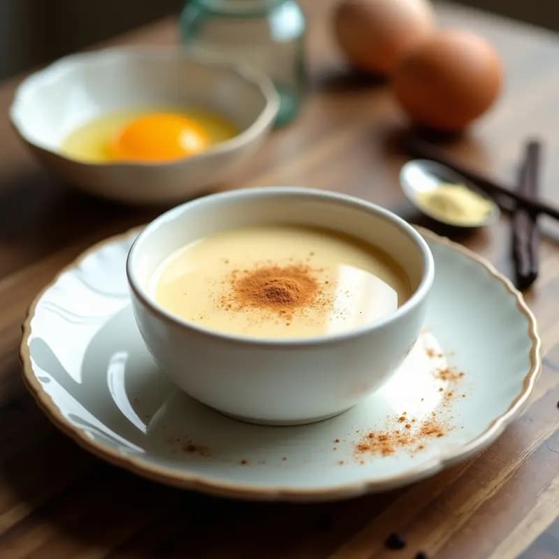 Crema Pastelera Proteica: Receta Ligera con Claras de Huevo y Stevia