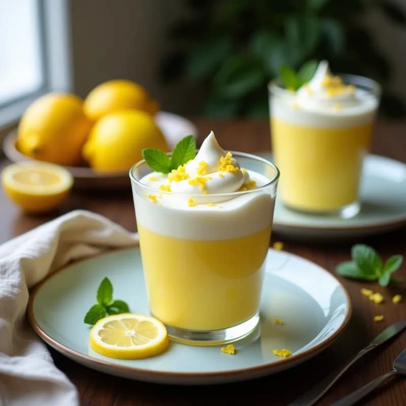 Crema Pastelera de Limón y Merengue Vegano: Receta Sin Huevos en 20 Minutos