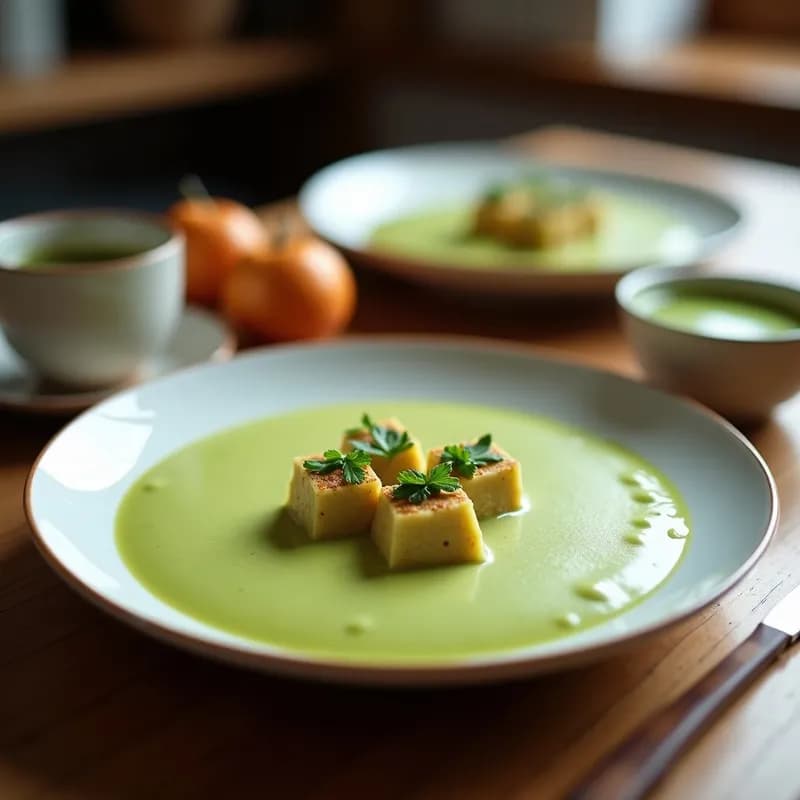 Crema Pastelera de Matcha y Coco: Receta Vegana Sin Horno y Alta en Antioxidantes