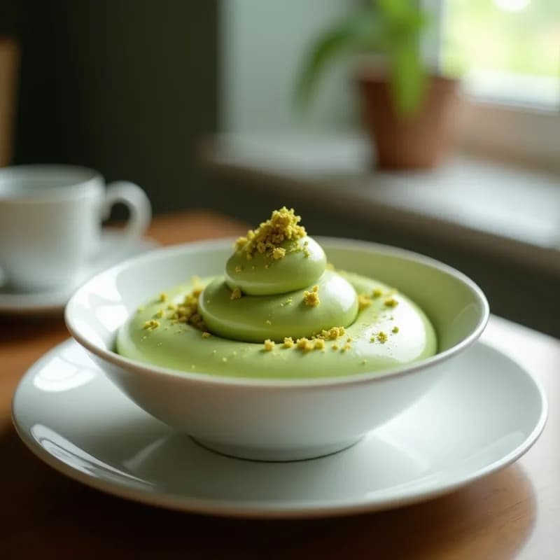 Crema Pastelera de Matcha y Pistacho: Receta en Thermomix Sin Grumos y Ultra Cremosa