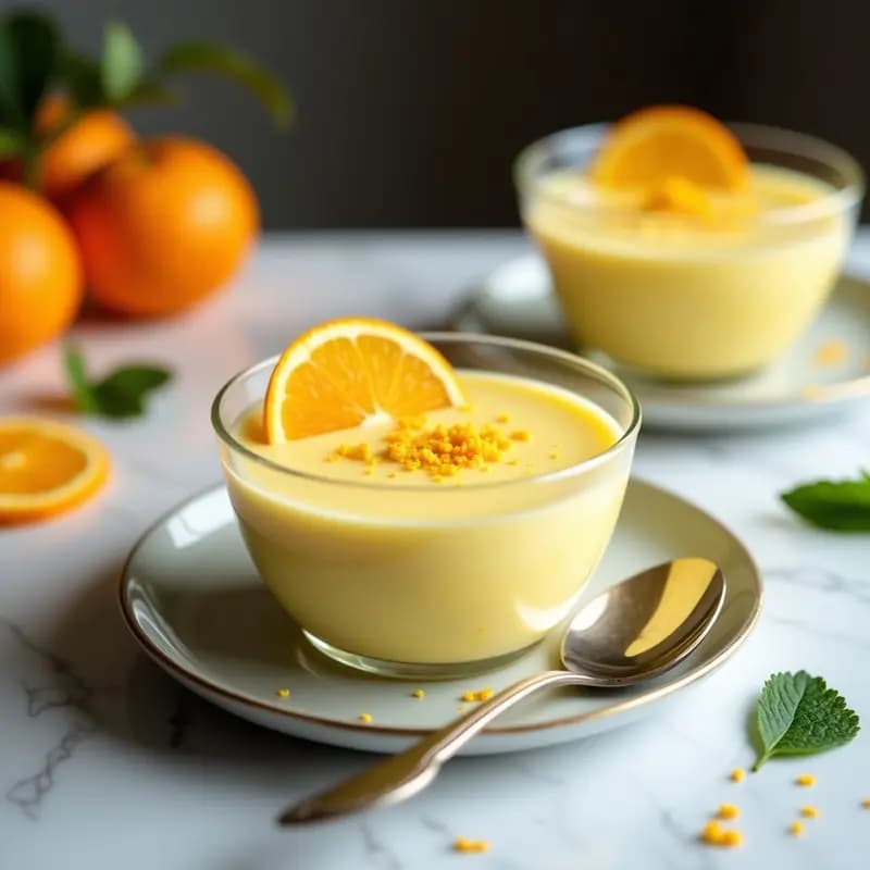 Crema Pastelera de Naranja Amarga: Receta Citrus Sin Horno en 20 Minutos