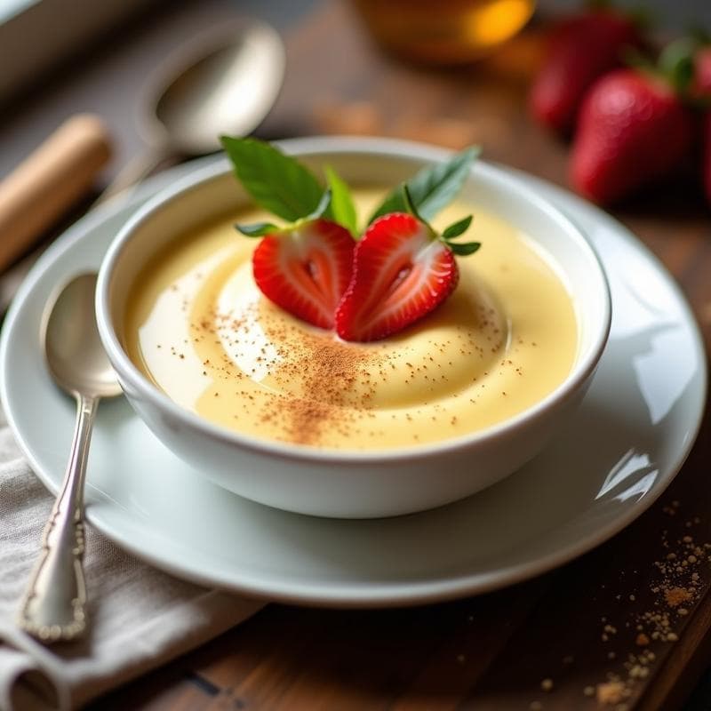 Crema Pastelera Probiótica con Kombucha: Receta Saludable y Sin Azúcar en 15 Minutos