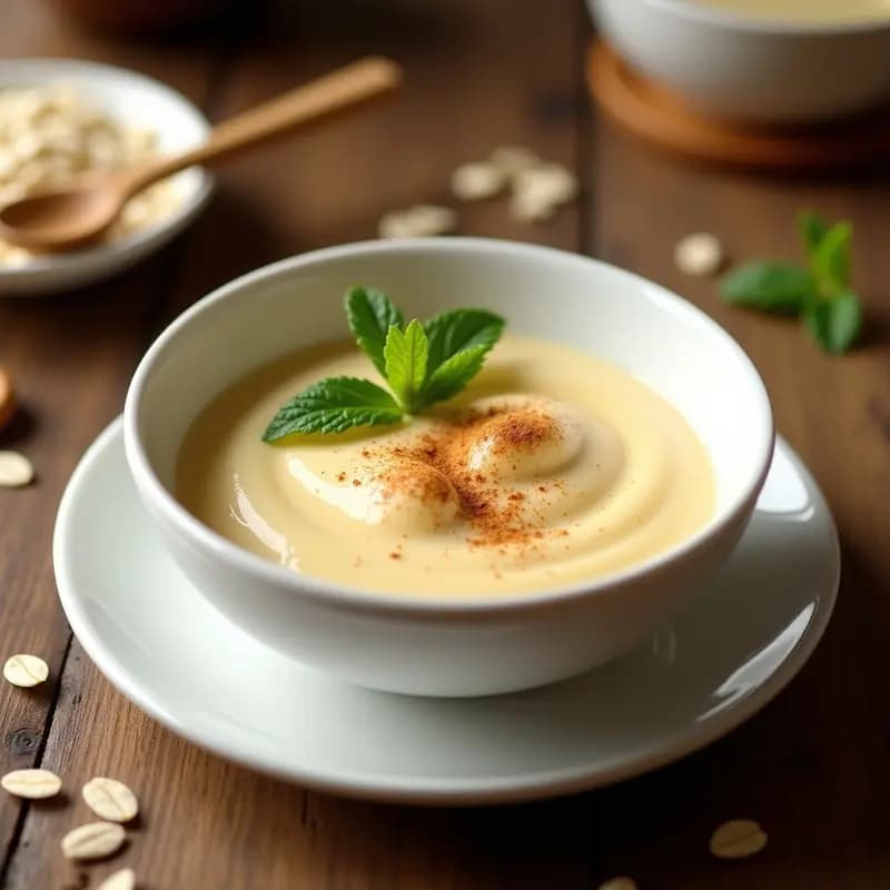 Crema Pastelera Proteinada de Avena: Receta Fácil Sin Harina y Alta en Proteínas
