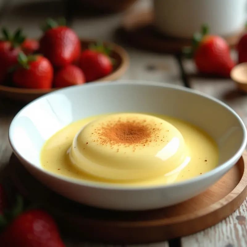 Crema Pastelera Sin Huevos: Receta Alta en Proteína y Sin Lactosa para Postres Saludables