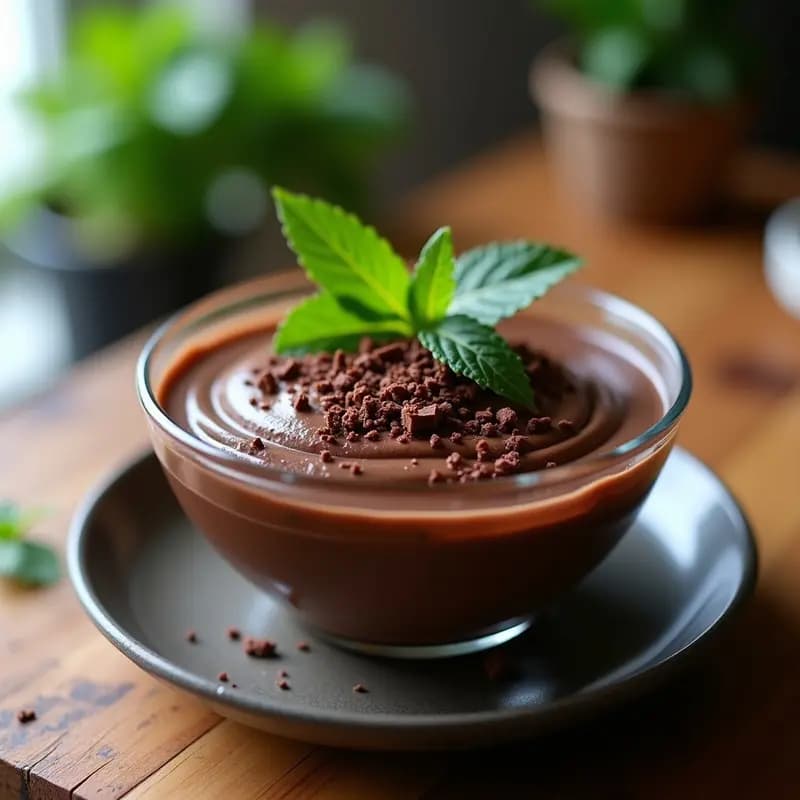 Crema Pastelera de Teff y Chocolate Negro: Receta Sin Gluten y Alta en Proteína