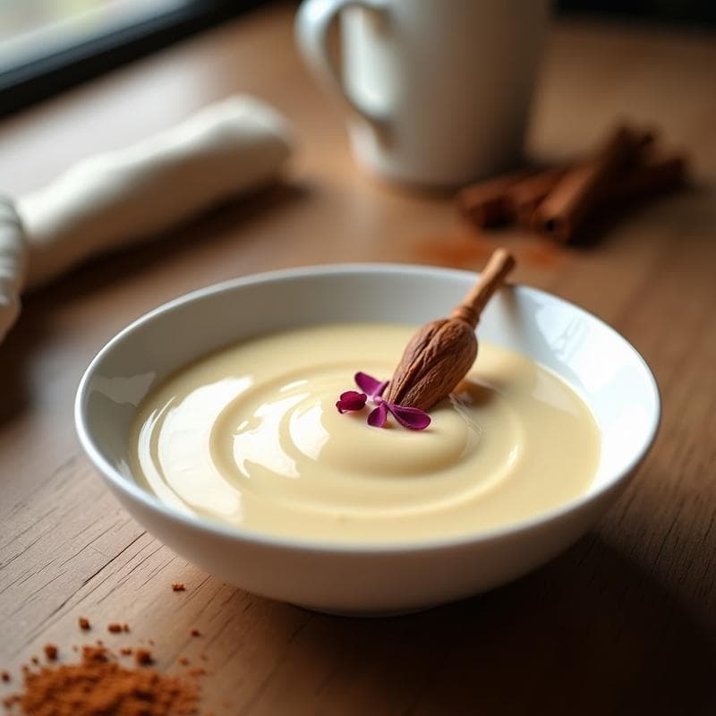Crema Pastelera Vegana Sin Azúcar: Receta Esponjosa en 15 Minutos con Toque Francés