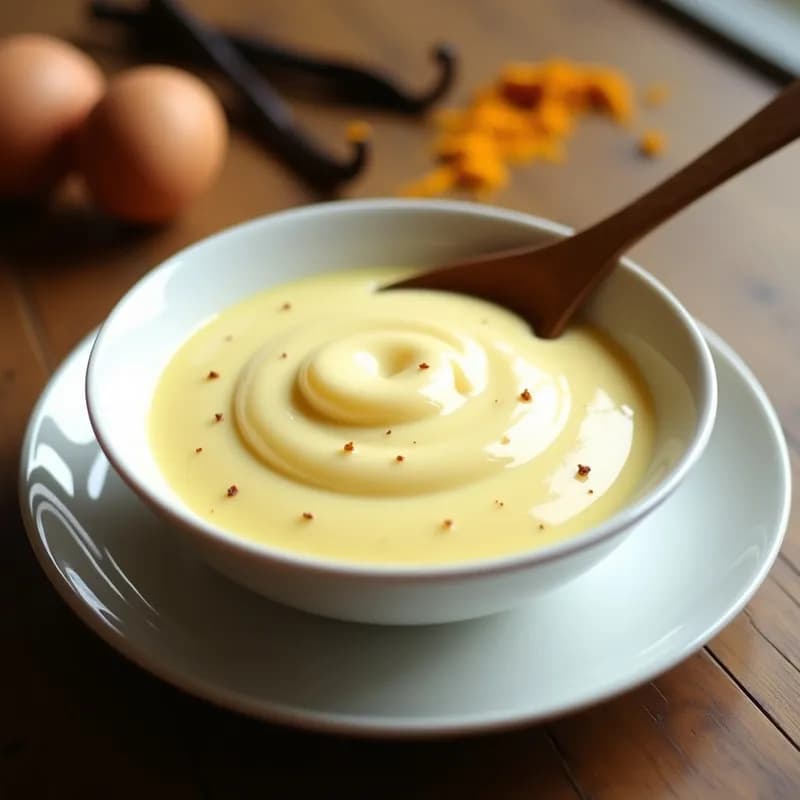 Crema Pastelera Vegana de Vainilla: Receta Sin Huevo y con 4 Ingredientes