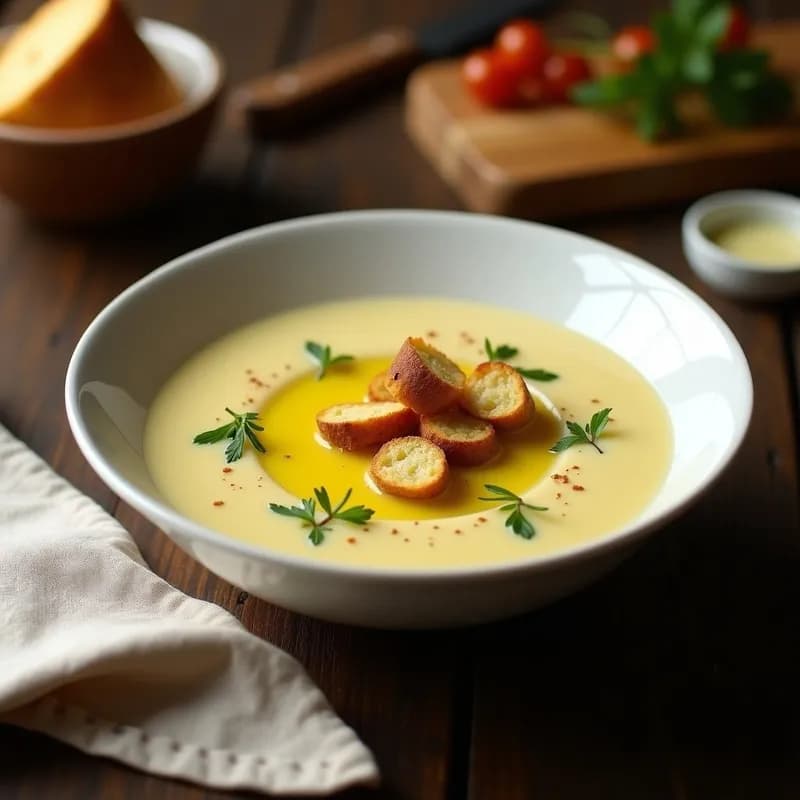 Crema de Pastinaca al Aire Frito: Receta Crujiente y Reconfortante en 25 Minutos
