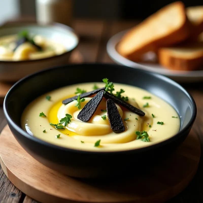Crema de Pastinaca con Trufa: Receta Gourmet en Airfryer sin Lácteos
