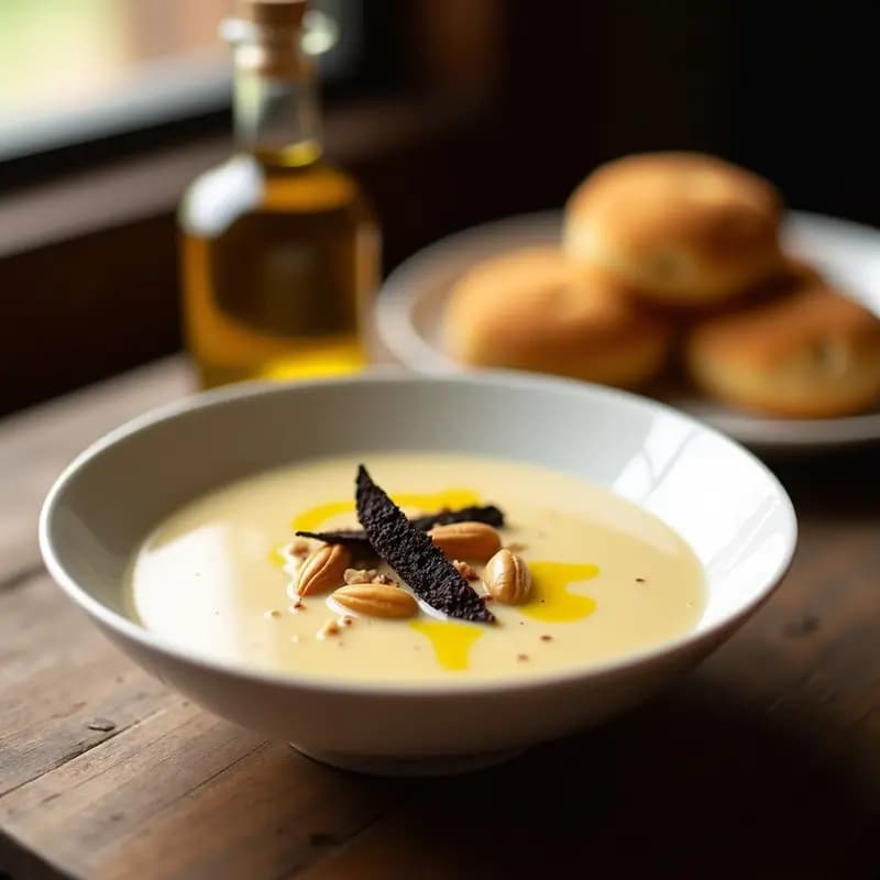 Crema de Pastinacas Ahumadas con Trufa: Receta Gourmet Fácil en 30 Minutos