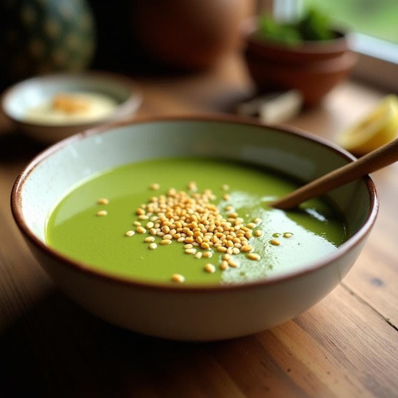 Crema de Pasto con Ajonjolí: Receta Colombiana Sin Lactosa y Alta en Calcio