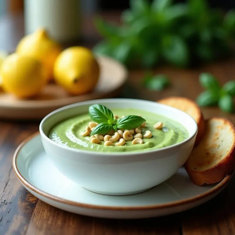 Crema de Pasto Casero con Hierbas Frescas: Receta Fácil y Aromática en 10 Minutos