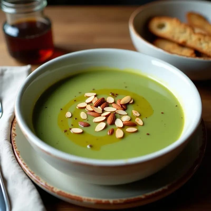 Crema de Pasto con Espinacas y Almendras: Receta Colombiana Vegana y Alta en Proteína