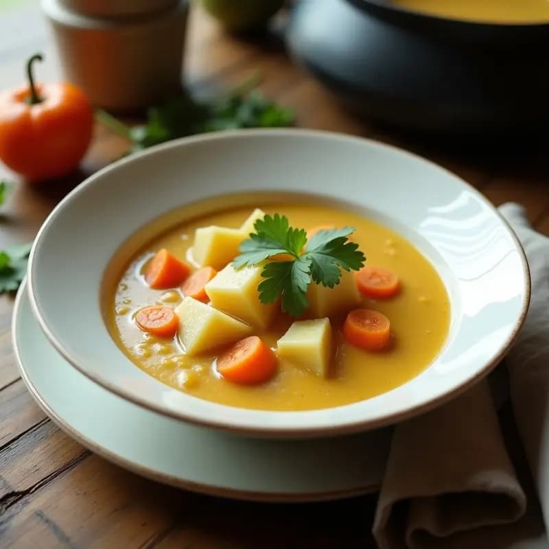 Crema de Pasto Reses Vegana: Receta Colombiana de la Abuela con Toque Moderno en 30 Minutos