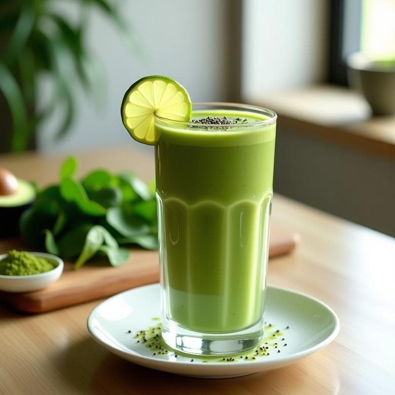 Crema de Pasto Verde con Aguacate y Matcha: Receta Detox en 10 Minutos con Superalimentos