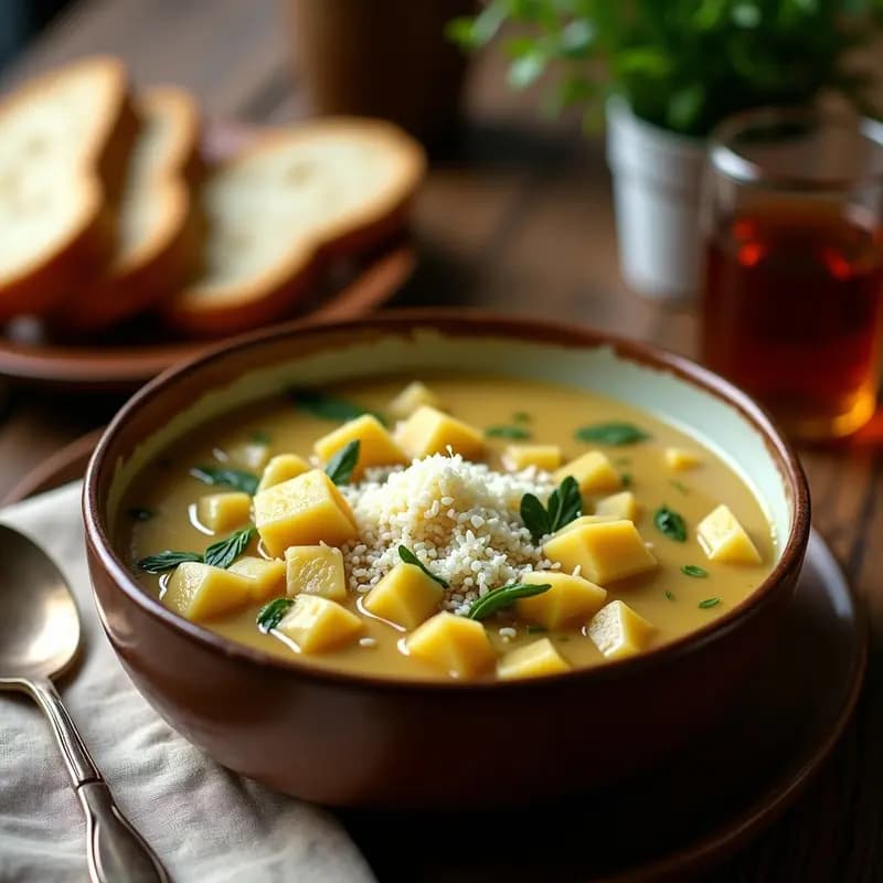 Crema Pastoril de Ilergas con Parmesano: Receta Tradicional Aragonesa en 30 Minutos