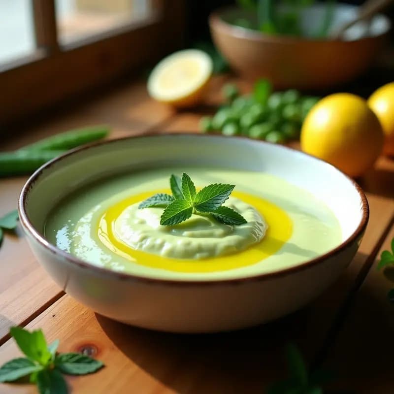 Crema del Pastor Ilipula: Receta Siciliana Tradicional con Alcachofas y Guisantes en 25 Minutos