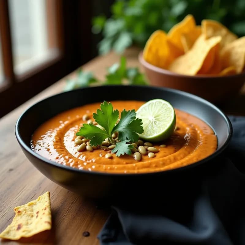 Crema Pastor Vegana: Receta en Airfryer con Textura Cremosa y Sabor Ahumado
