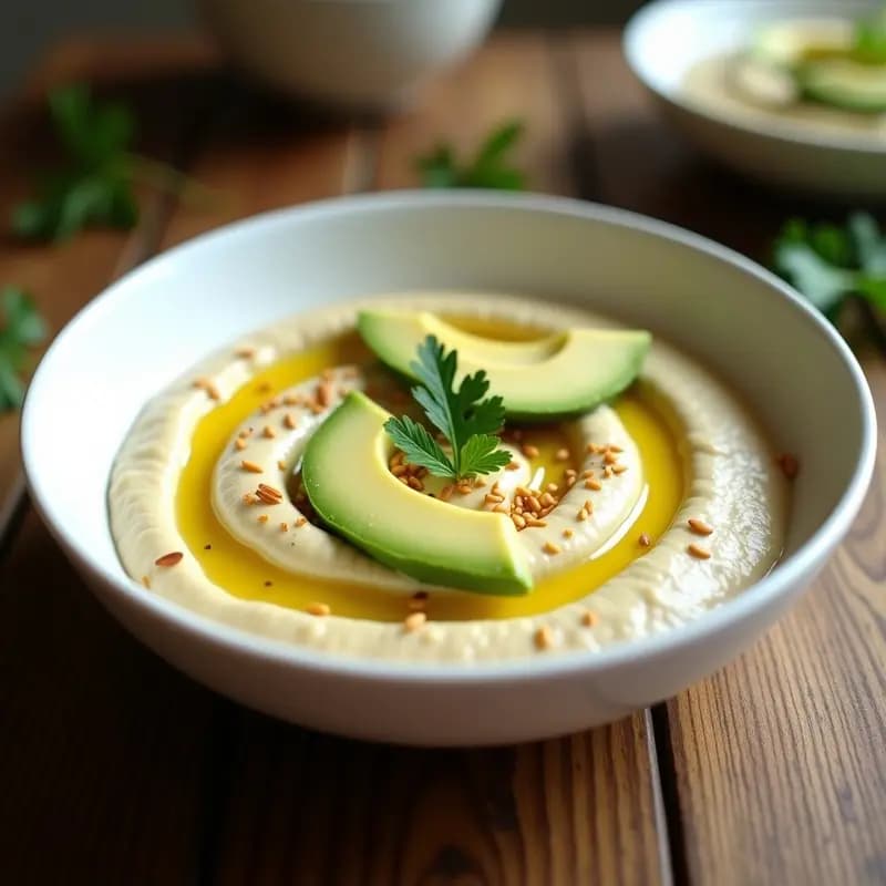Crema Pastor Vegana con Aguacate y Tofu: Receta Proteica y Sin Lactosa en 15 Minutos